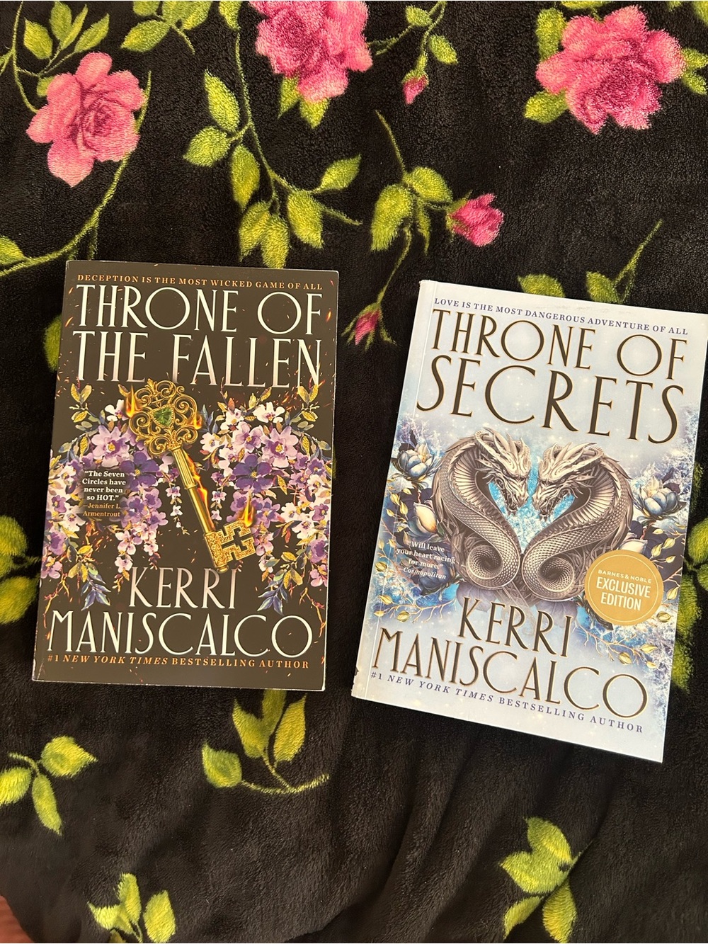 Throne of the Fallen & Throne of Secrets Books 1 & 2 of the Prince of Sin Series